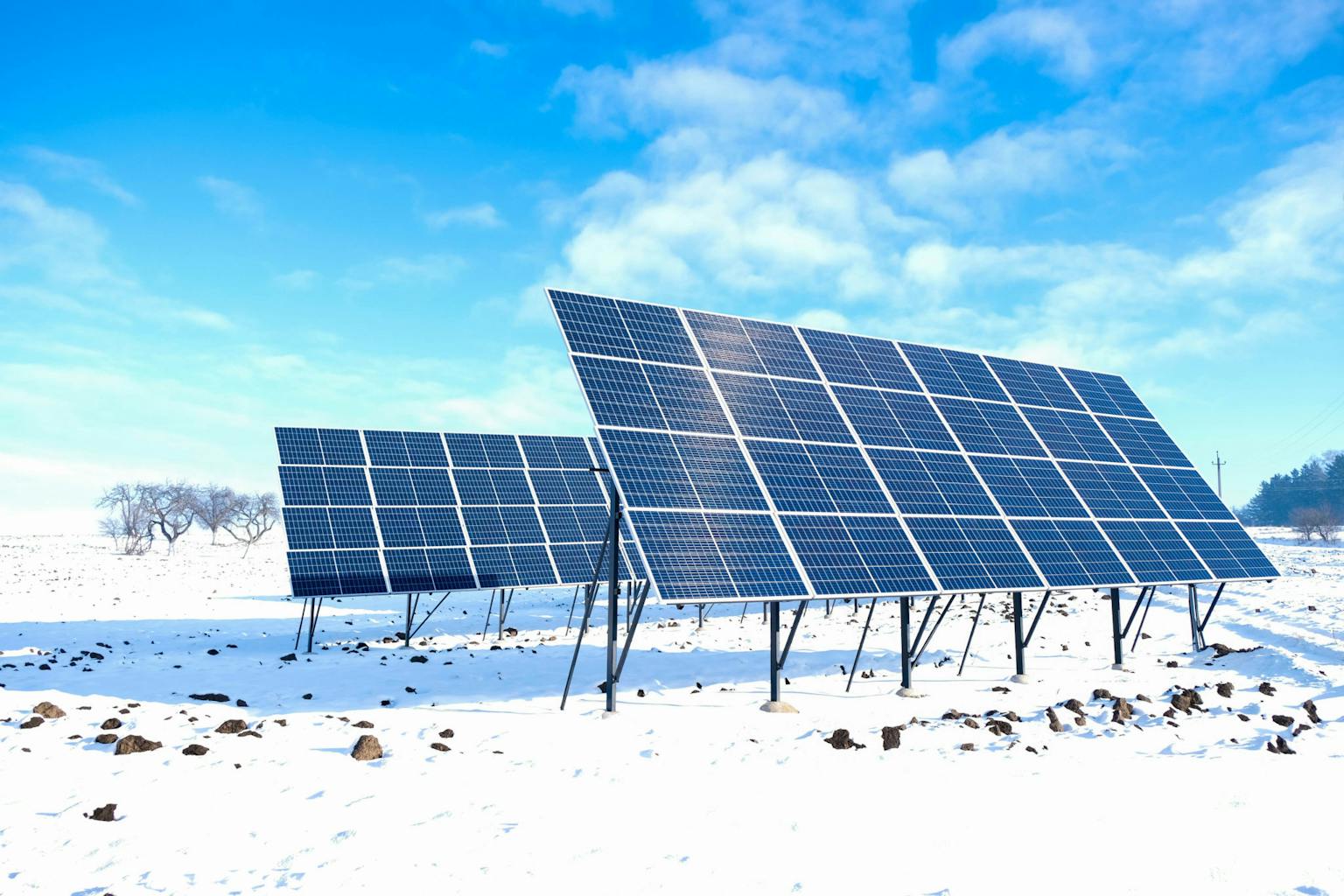 How effective are Solar Panels in the winter?
